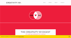 Desktop Screenshot of creativity101.com